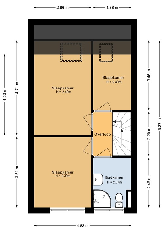 mediumsize floorplan